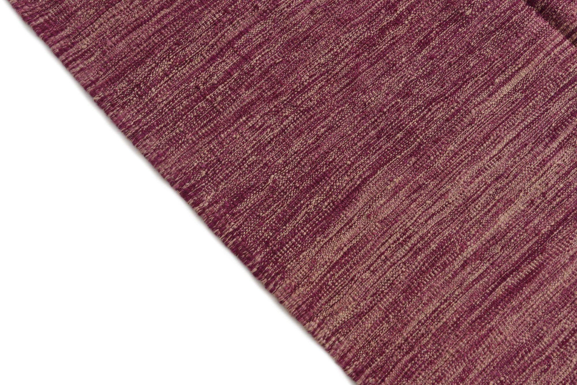 5' 5 x 7' 8 Hand Woven Kilim Modern Wool Rug