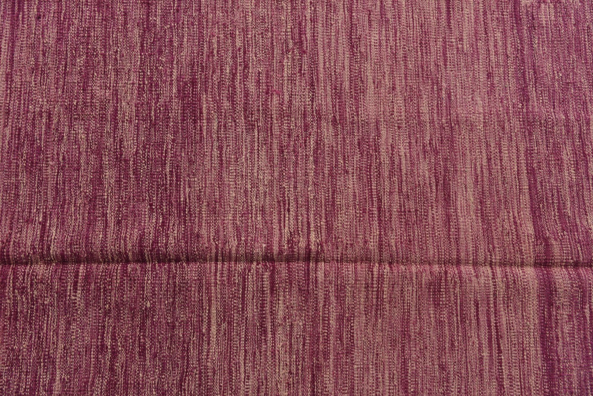 5' 5 x 7' 8 Hand Woven Kilim Modern Wool Rug