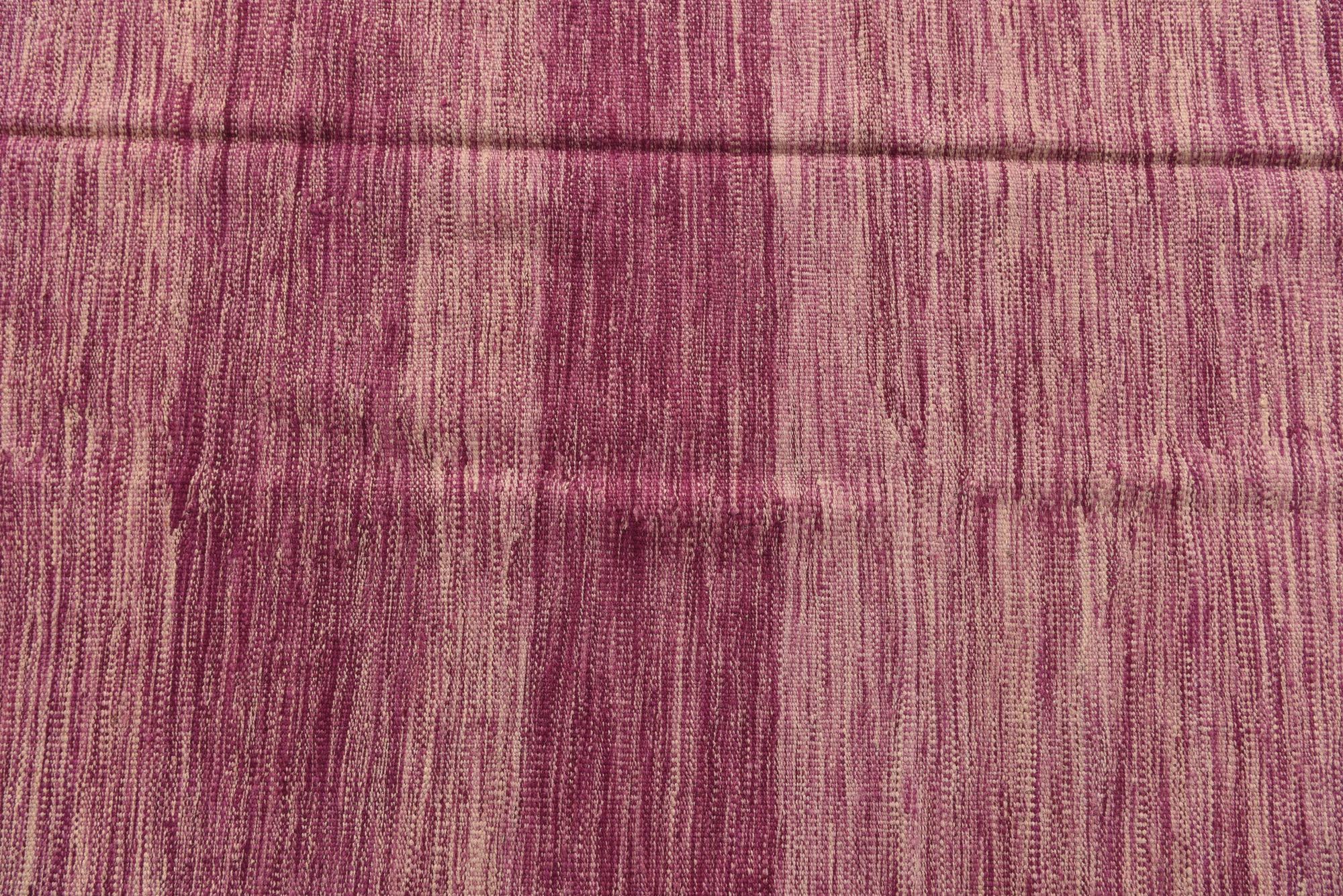 5' 6 x 7' 10 Hand Woven Kilim Modern Wool Rug