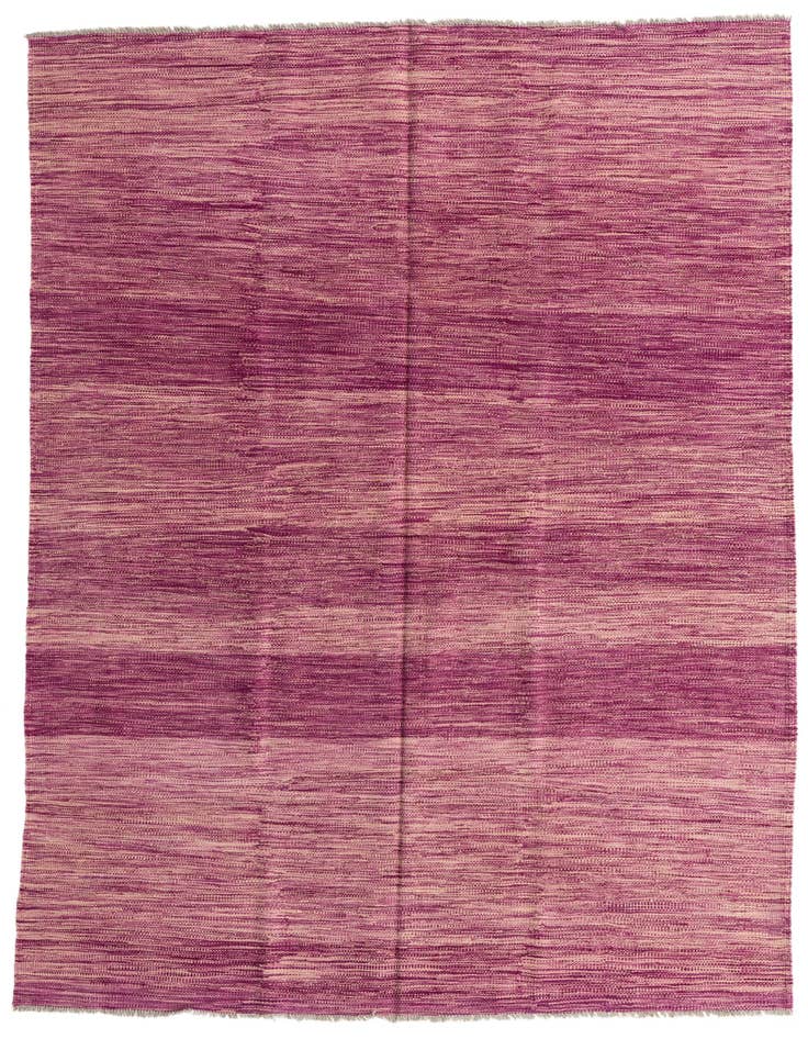 Detail image of 5' 6 x 7' 10 Hand Woven Kilim Modern Wool Rug