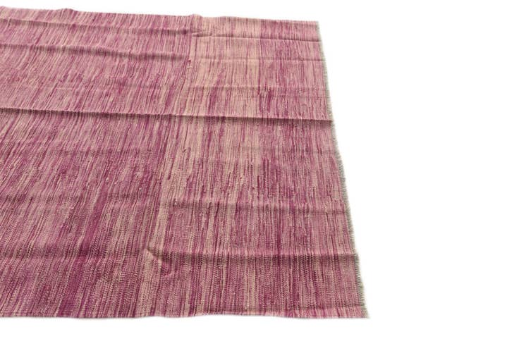 Detail image of 5' x 6' 7 Hand Woven Kilim Modern Wool Rug