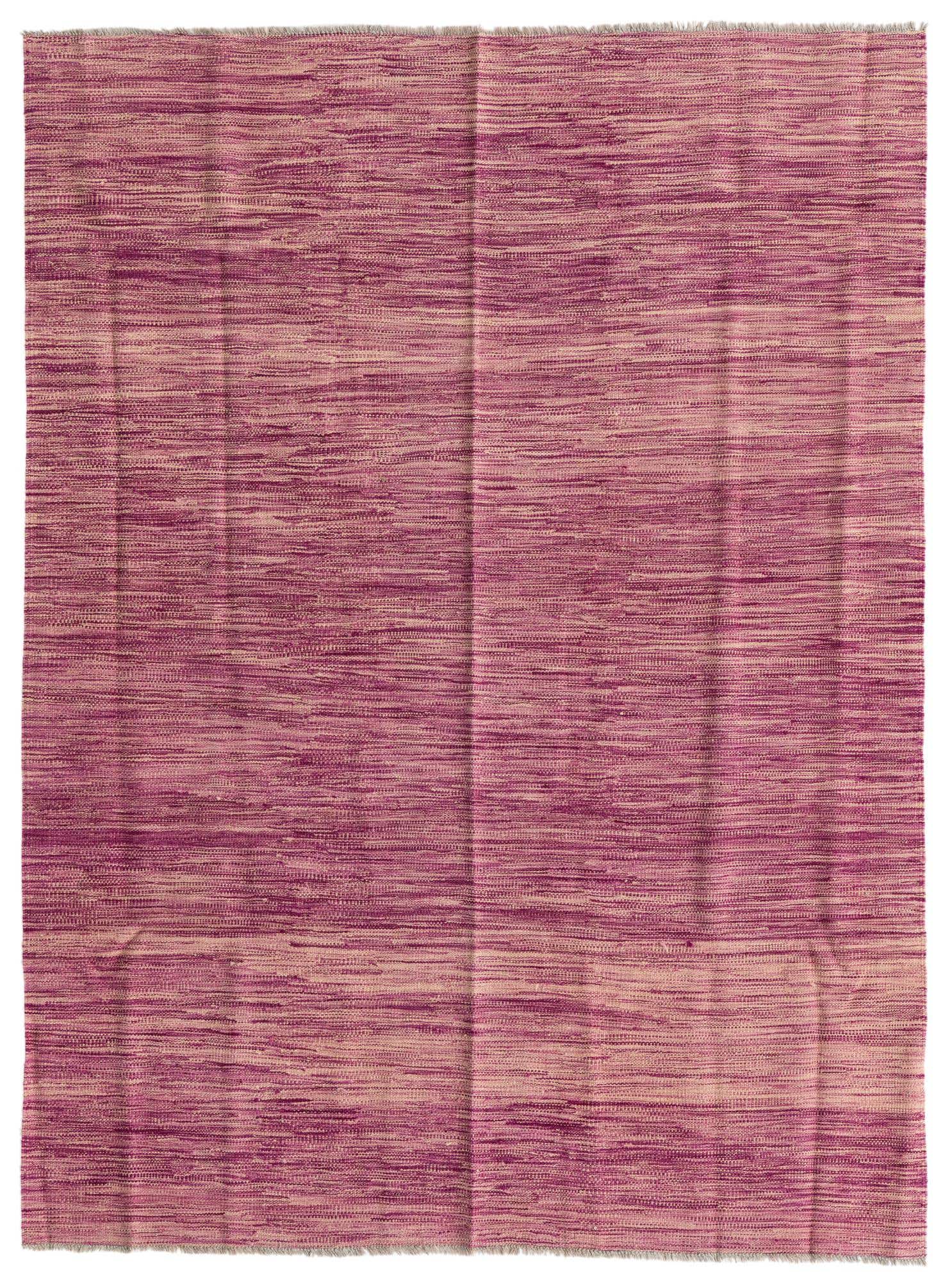 5' x 6' 7 Hand Woven Kilim Modern Wool Rug