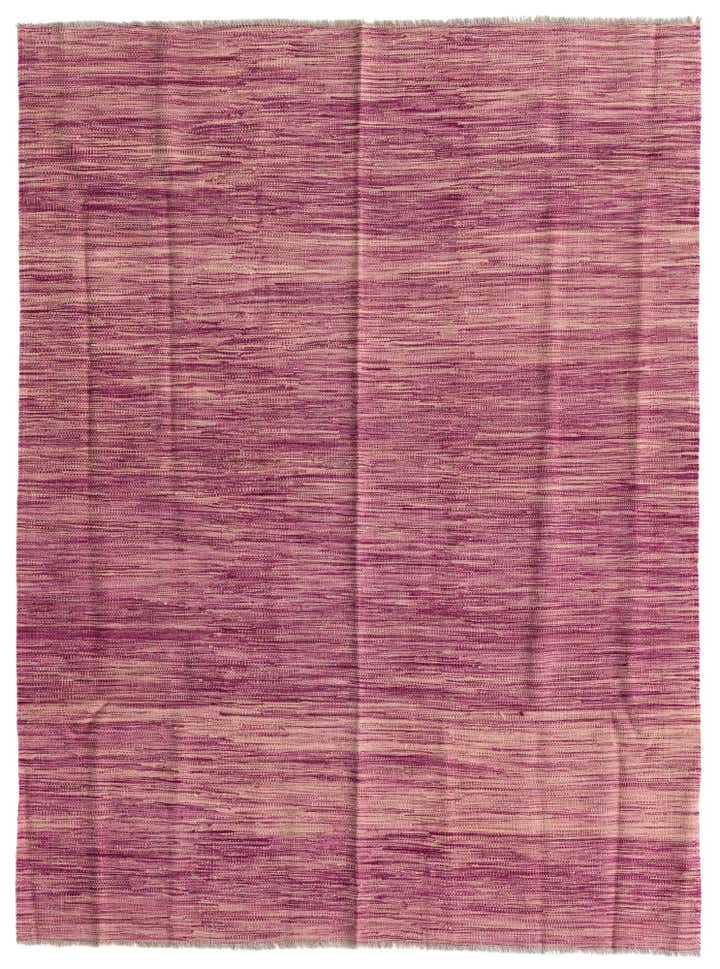 5' x 6' 7 Hand Woven Kilim Modern Wool Rug