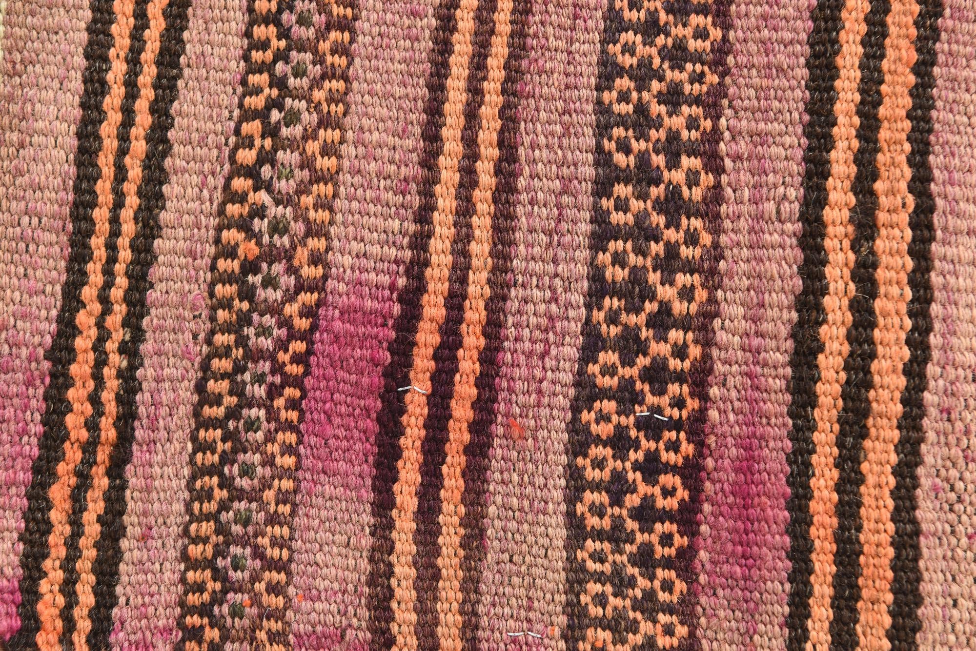 3' 2 x 4' 9 Hand Woven Kilim Modern Wool Rug