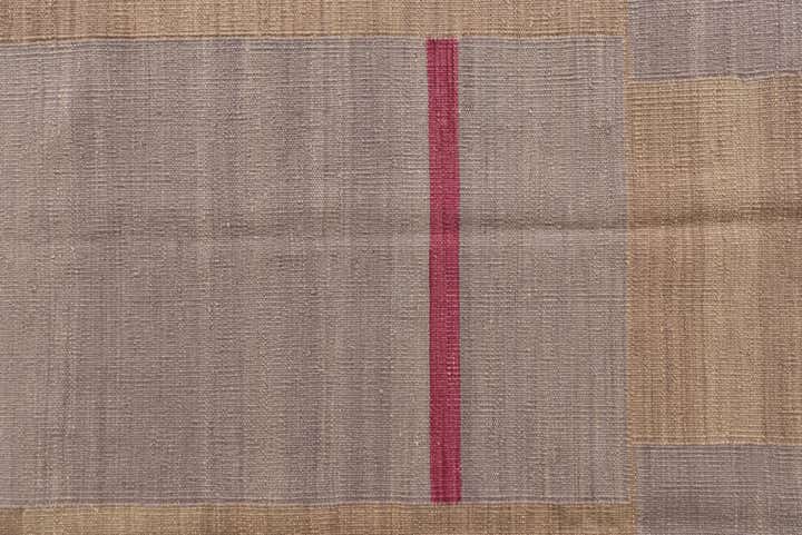 4' 1 x 6' Hand Woven Kilim Modern Wool Rug