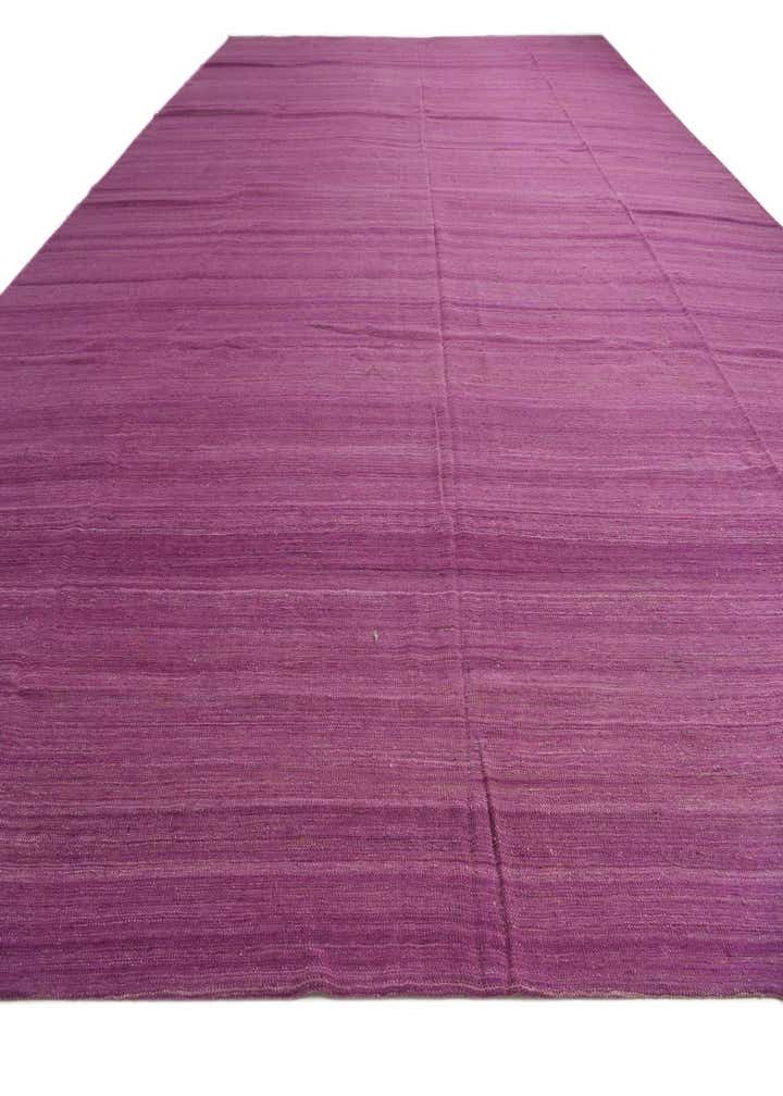 13' 9 x 19' 7 Hand Woven Kilim Modern Wool Rug