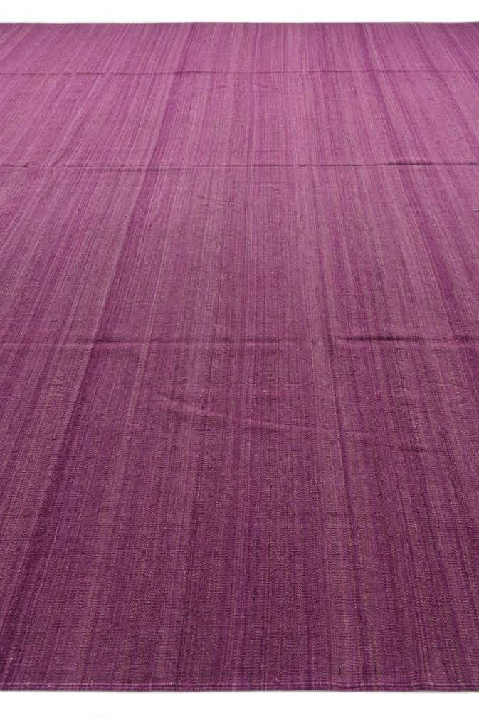 13' 9 x 19' 7 Hand Woven Kilim Modern Wool Rug