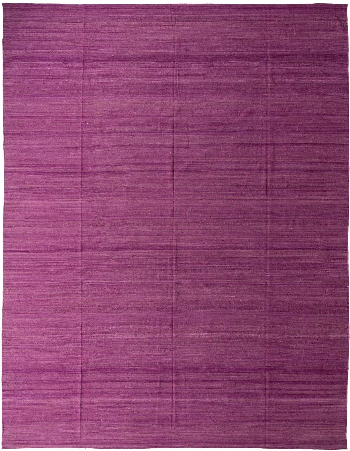 13' 9 x 19' 7 Hand Woven Kilim Modern Wool Rug