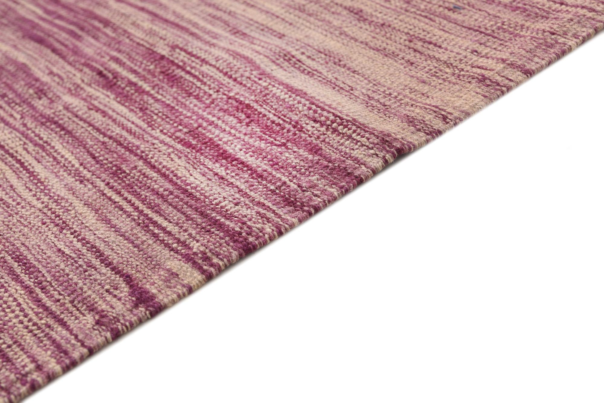 3' 10 x 5' 10 Hand Woven Kilim Modern Wool Rug