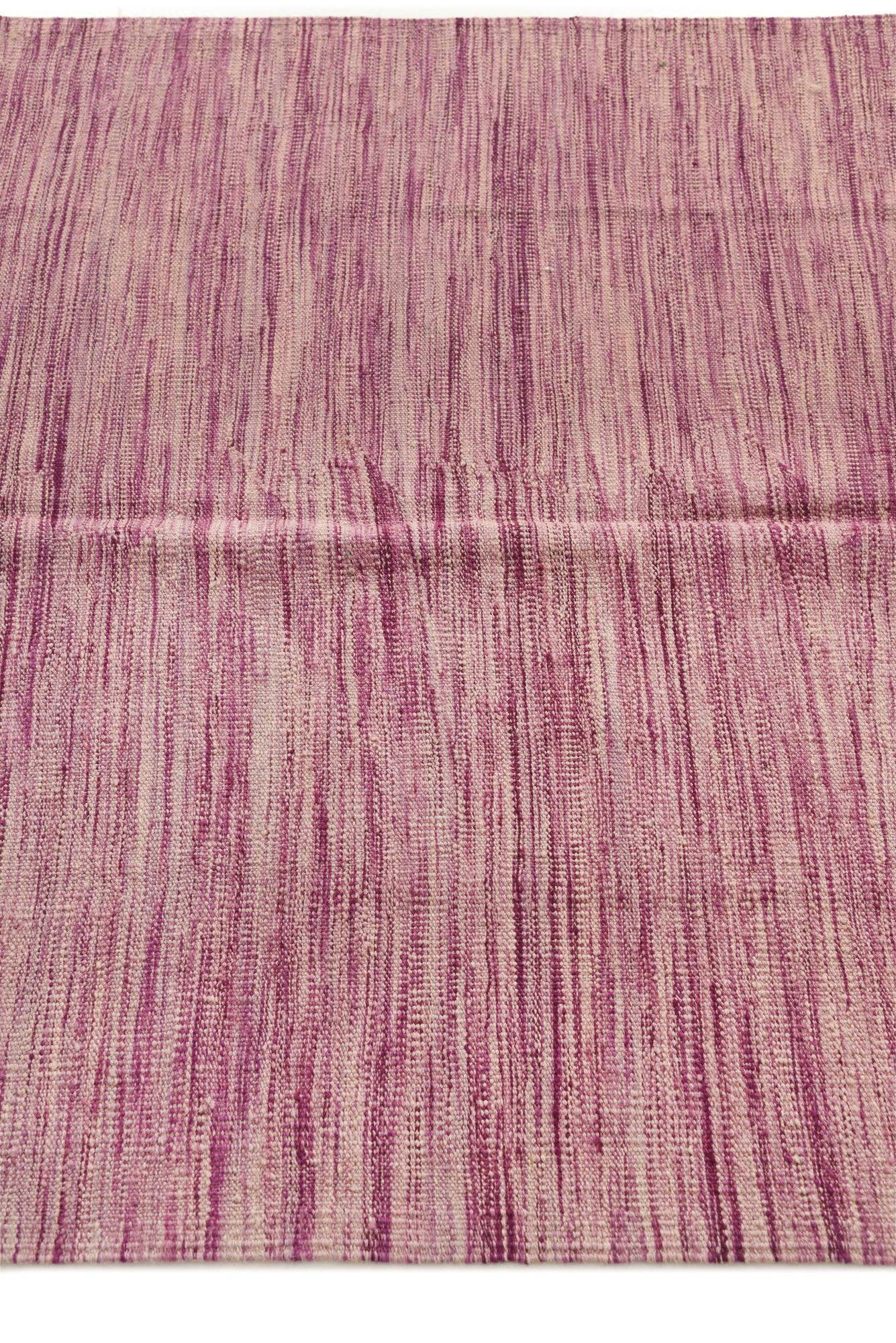 3' 11 x 5' 8 Hand Woven Kilim Modern Wool Rug