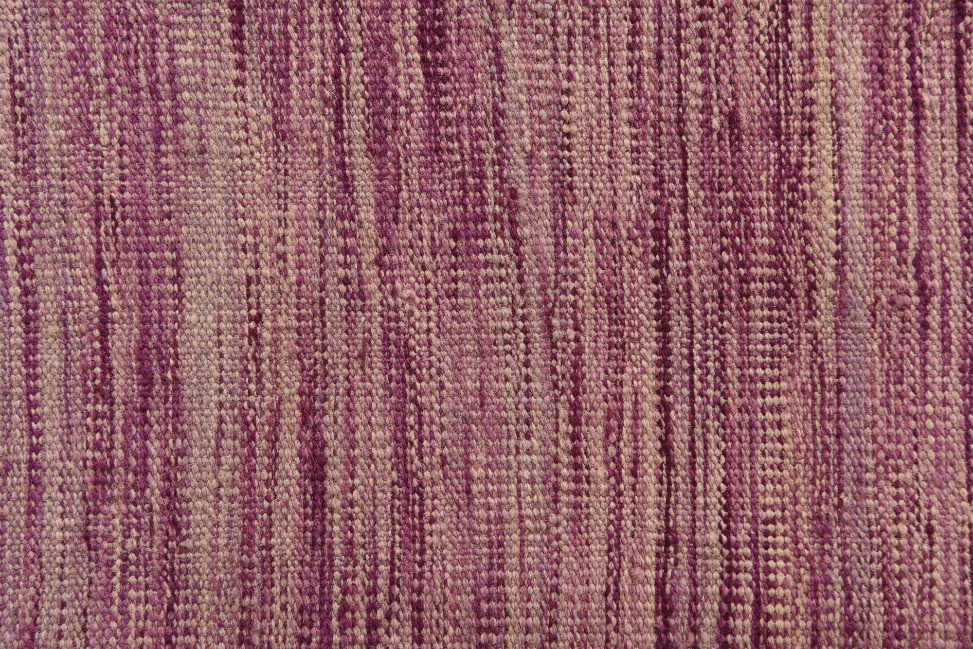 3' 11 x 5' 8 Hand Woven Kilim Modern Wool Rug