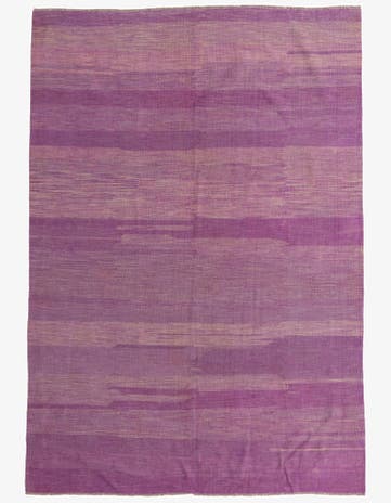 6' 9 x 9' 9 Hand Woven Kilim Modern Wool Rug