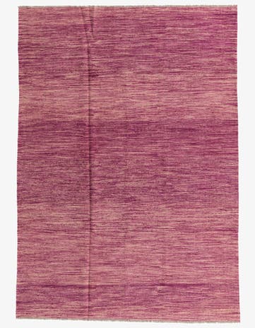 5' 5 x 7' 8 Hand Woven Kilim Modern Wool Rug