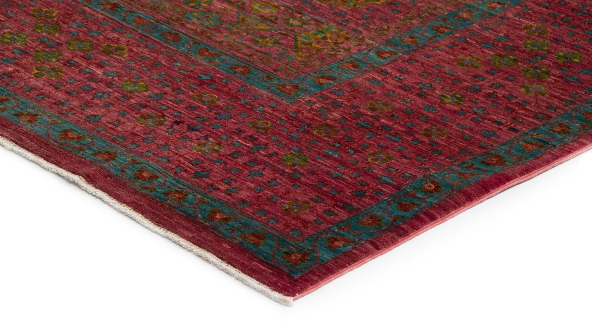 8' 2 x 11' 5 Mamluk Wool Rug