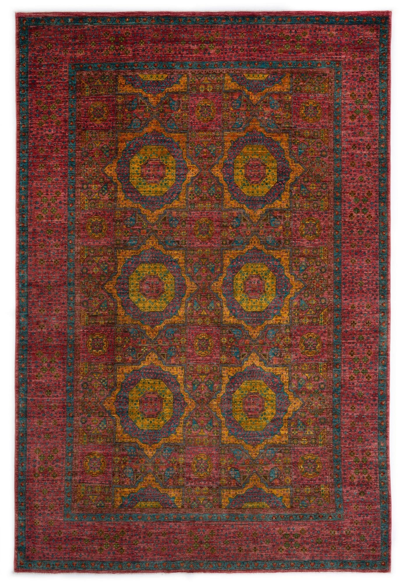 8' x 11' 11 Mamluk Wool Rug
