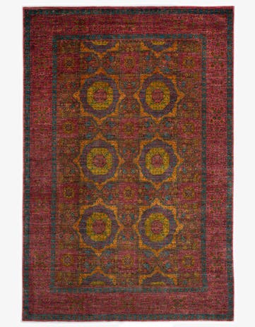 8' x 11' 11 Mamluk Wool Rug