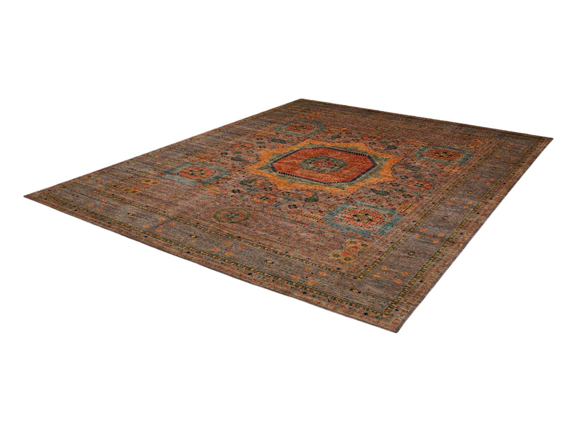 380cm x 515cm Hand Knotted Mamluk Ziegler Oriental Rug