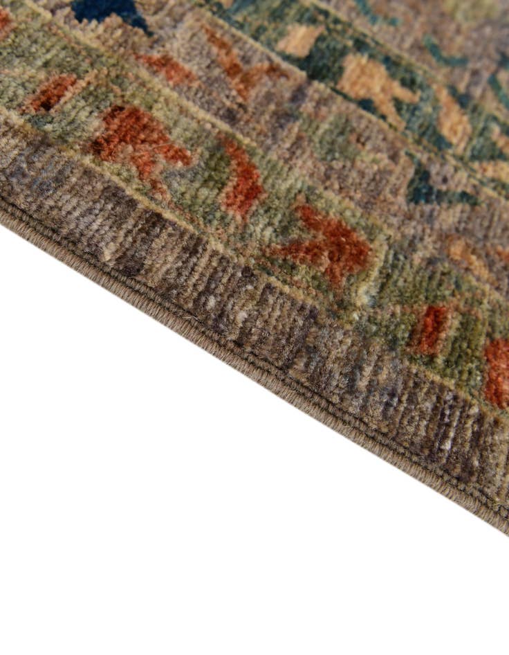 Detail image of 12' 6 x 16' 10 Hand Knotted Mamluk Ziegler Oriental Rug