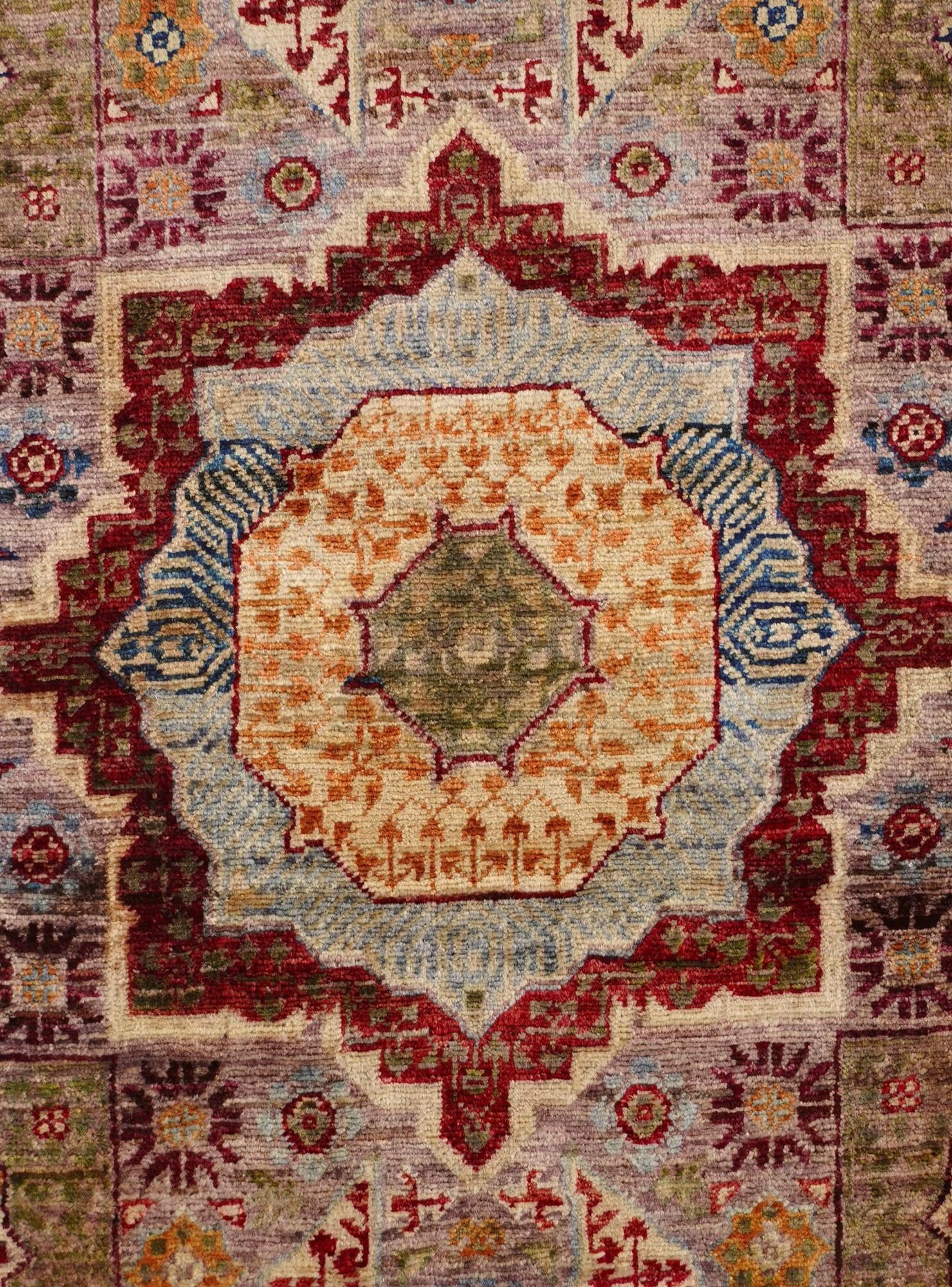 2' 1 x 3' 1 Hand Knotted Mamluk Ziegler Rug