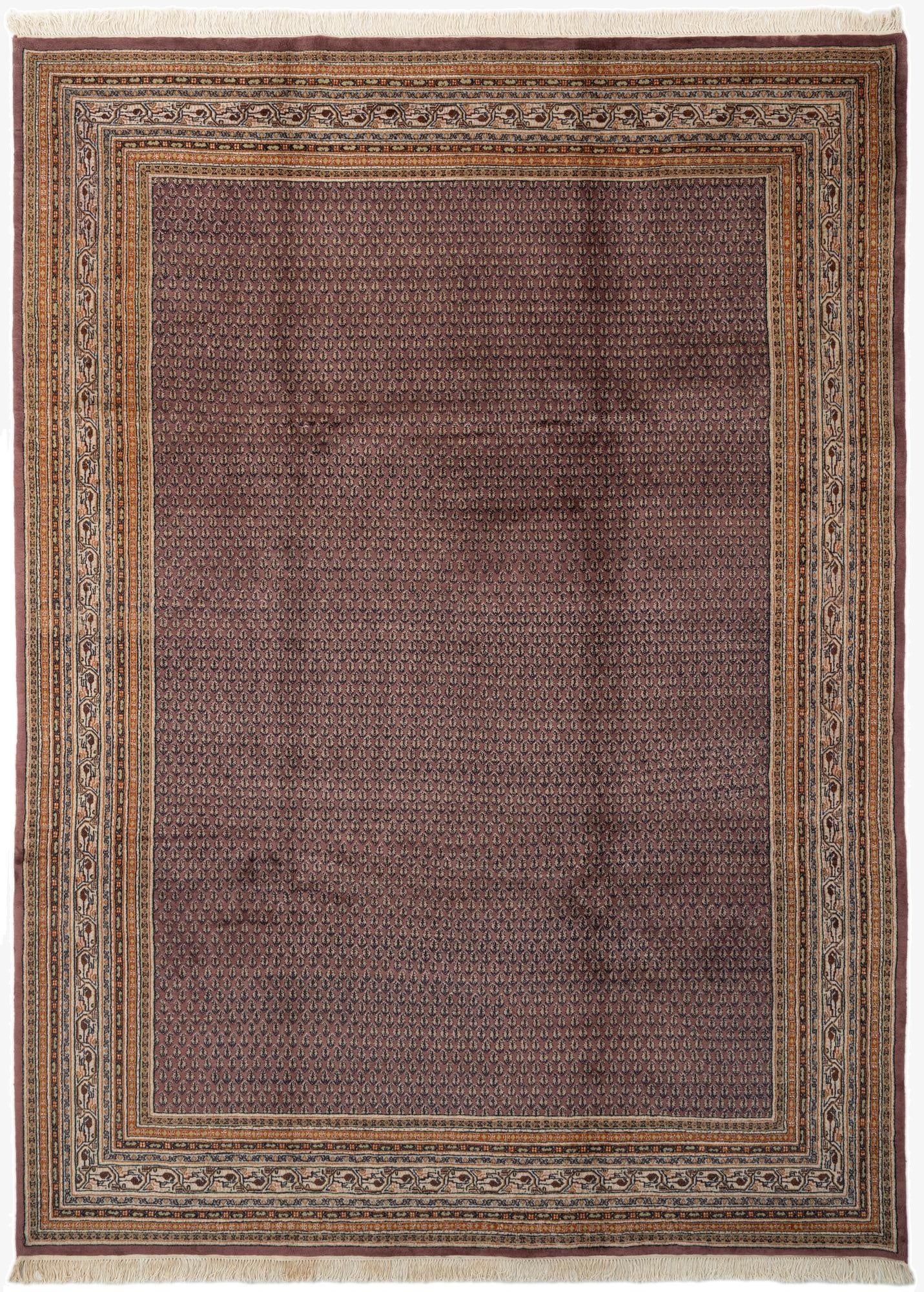 8' 2 x 11' 2  Hand Knotted Mir Oriental Wool Rug