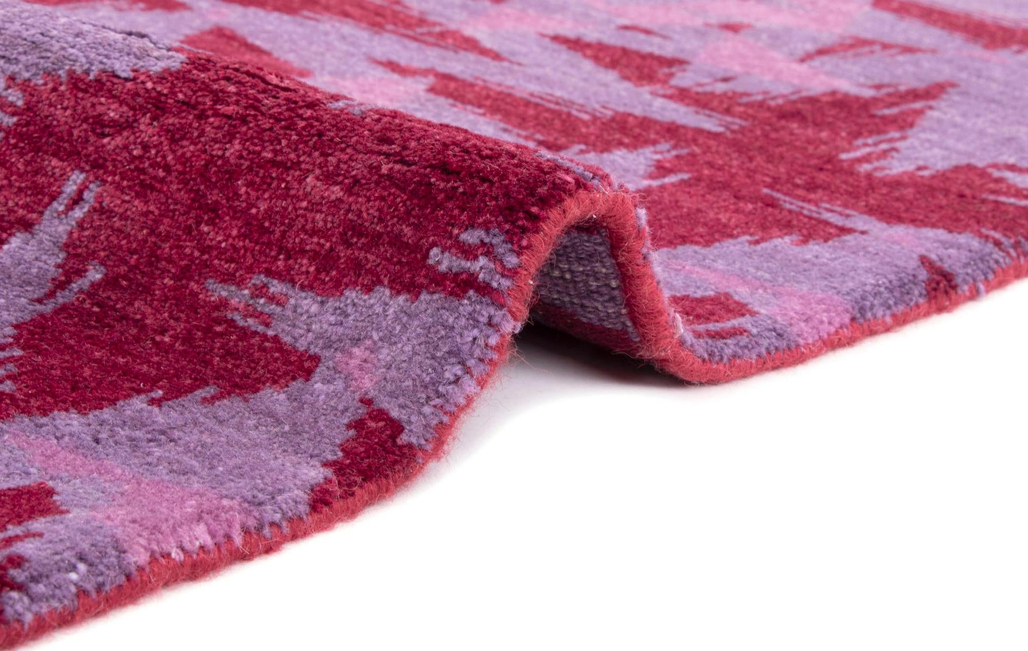 8' 4 x 10' Modern Manshu Wool Rug