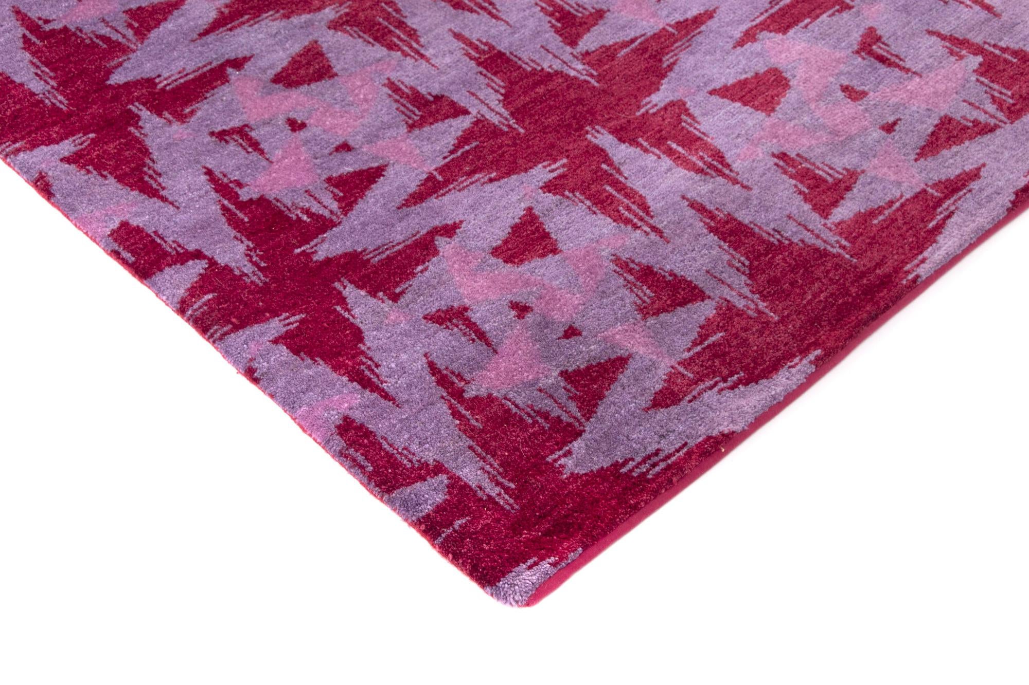 8' 4 x 10' Modern Manshu Wool Rug
