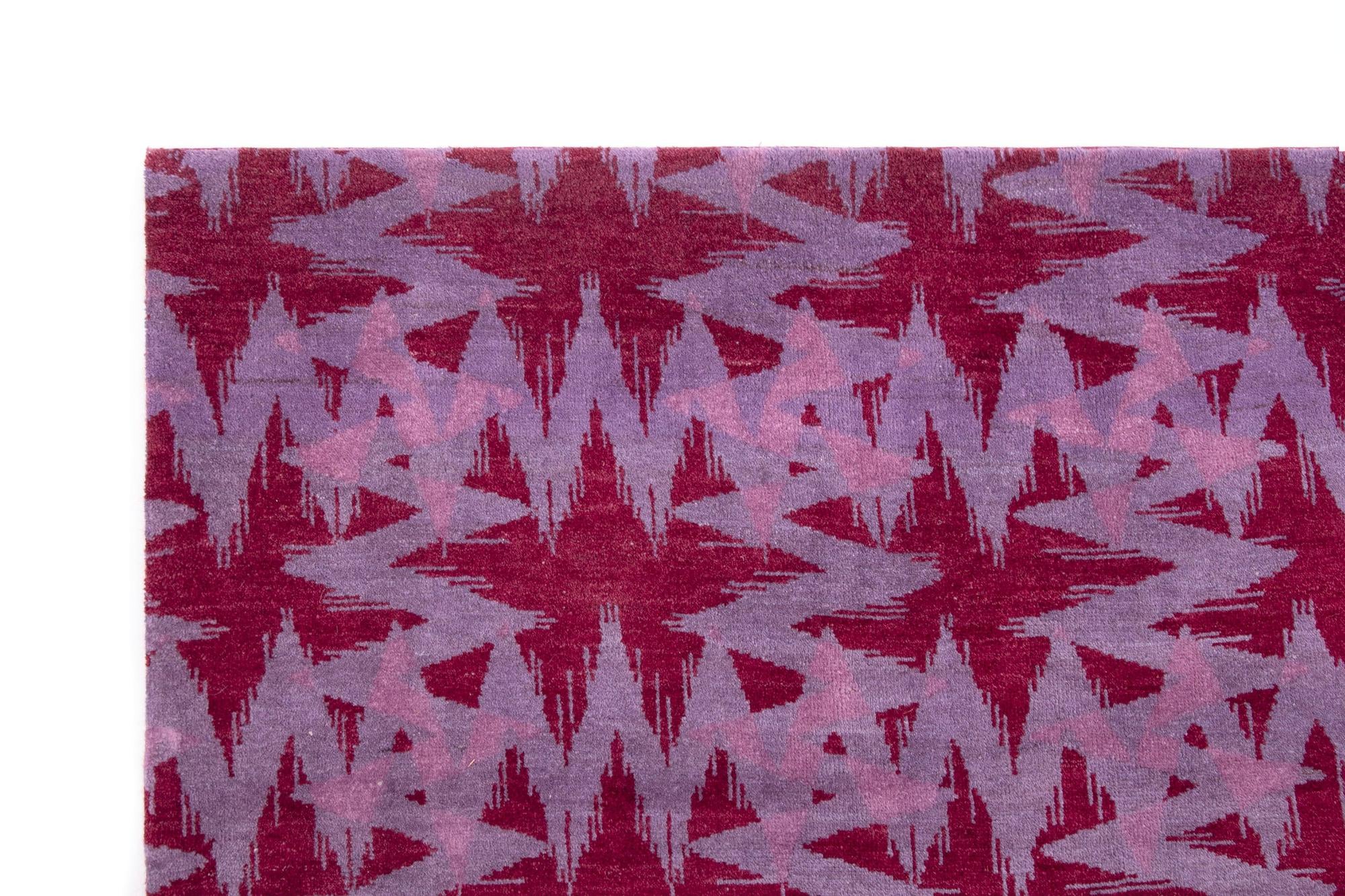 8' 4 x 10' Modern Manshu Wool Rug