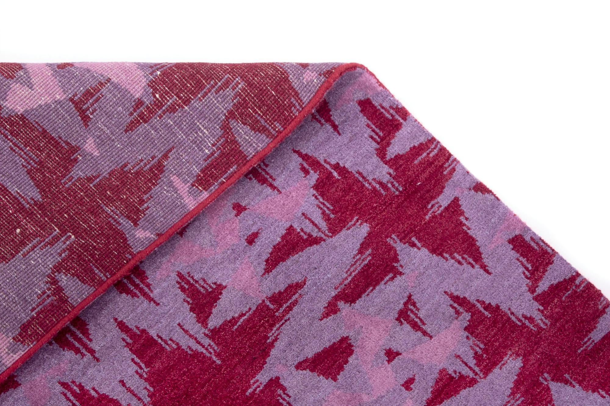 8' 4 x 10' Modern Manshu Wool Rug