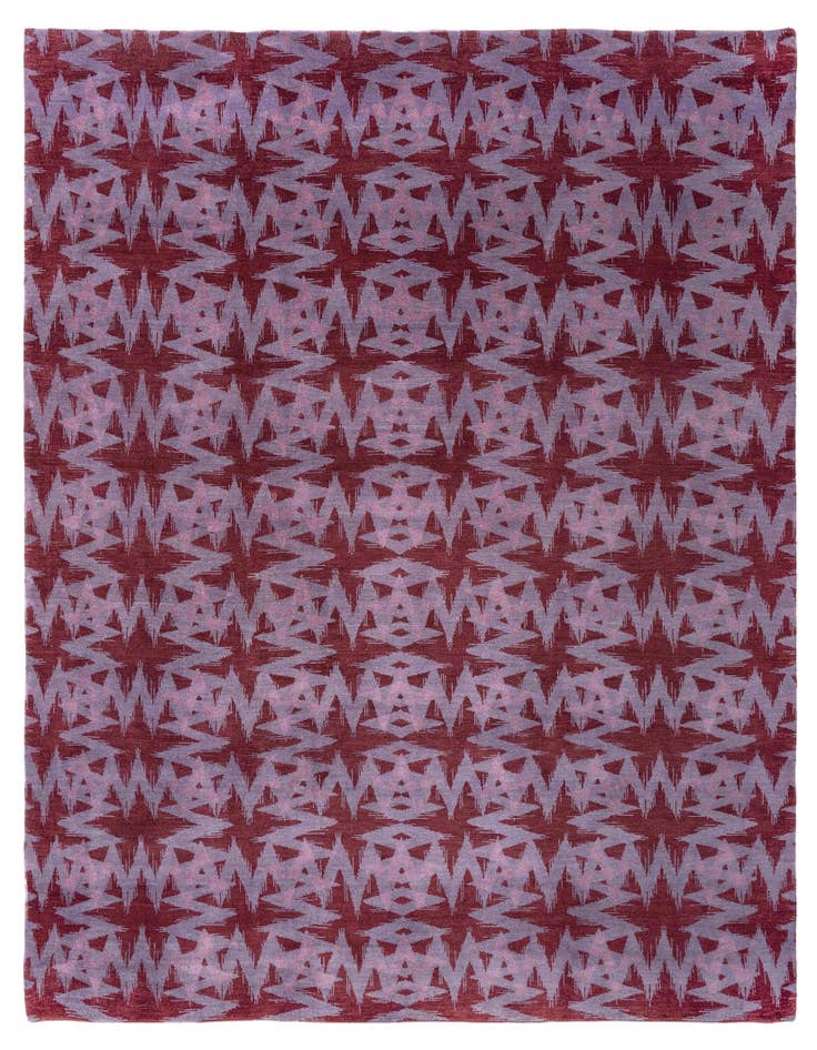 Detail image of 8' 4 x 10' Modern Manshu Wool Rug