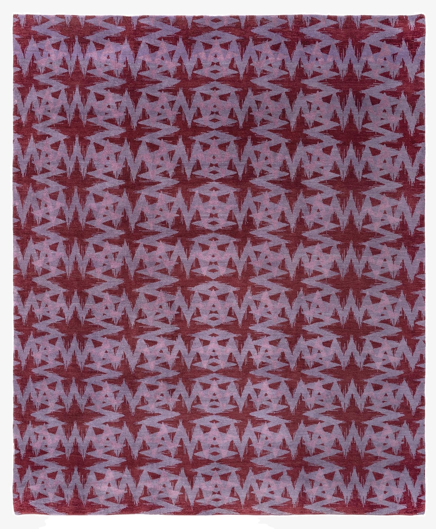 8' 4 x 10' Modern Manshu Wool Rug