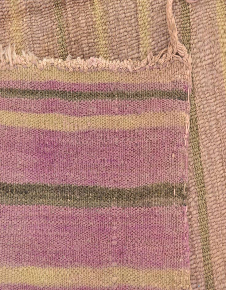 Detail image of 4' 8 x 8' 2  Hand Knotted Moroccan Wool Rug