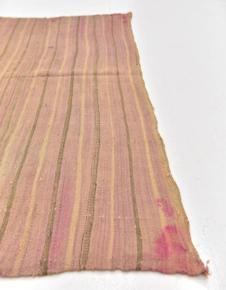 Detail image of 4' 8 x 8' 2  Hand Knotted Moroccan Wool Rug