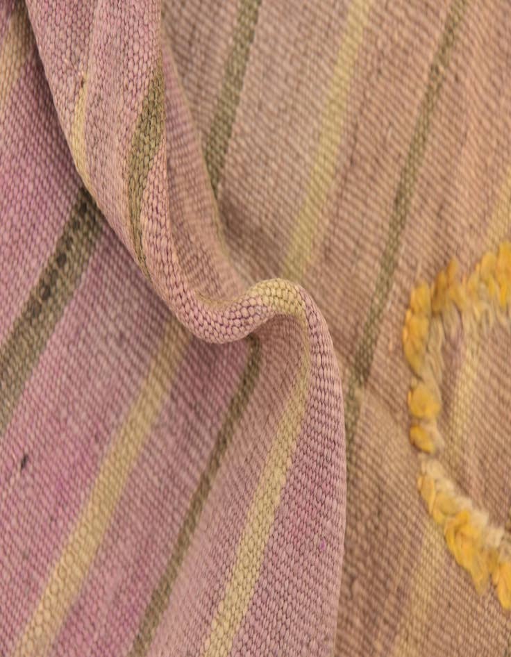 Detail image of 4' 8 x 8' 2  Hand Knotted Moroccan Wool Rug