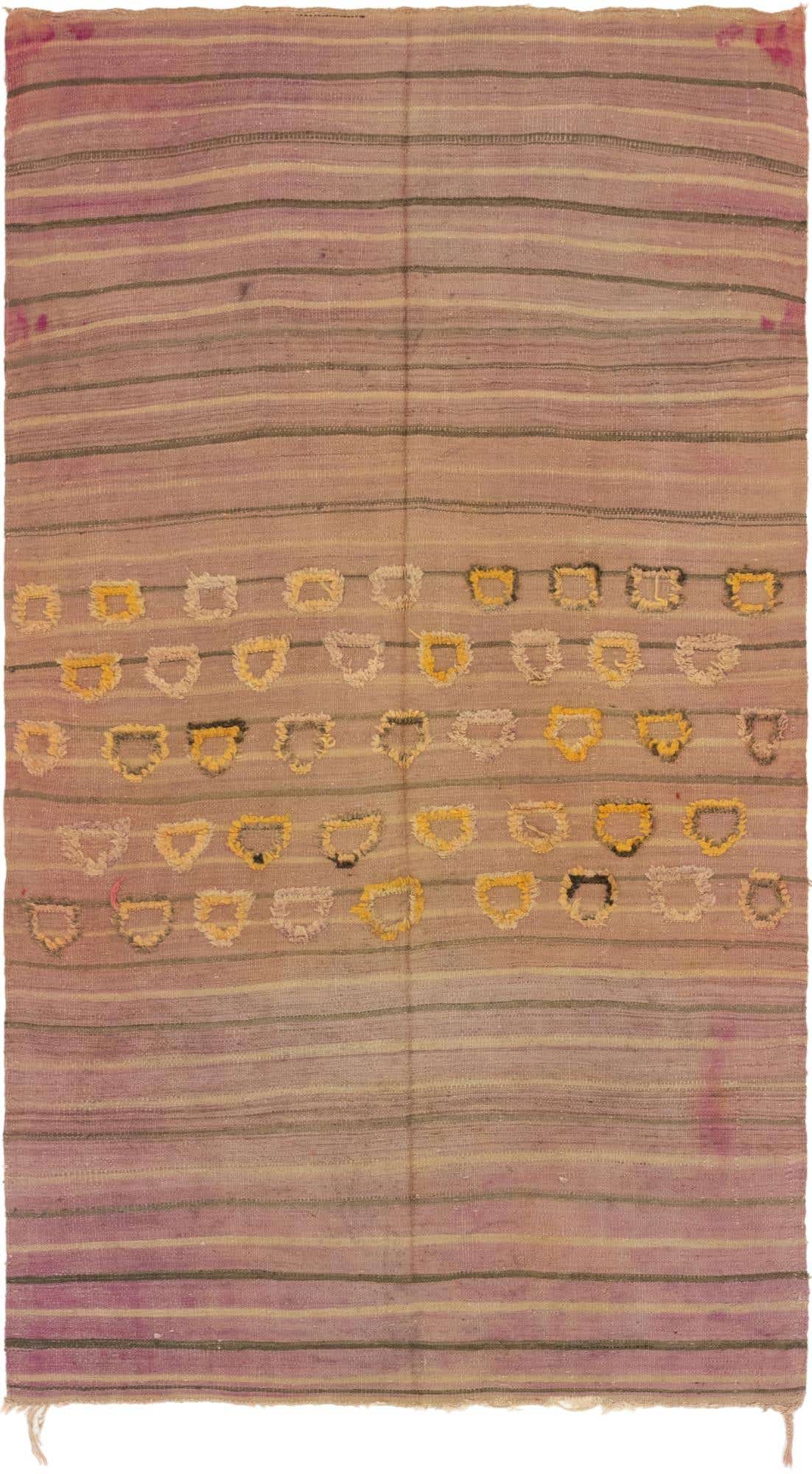 4' 8 x 8' 2 Hand Knotted Moroccan Wool Rug