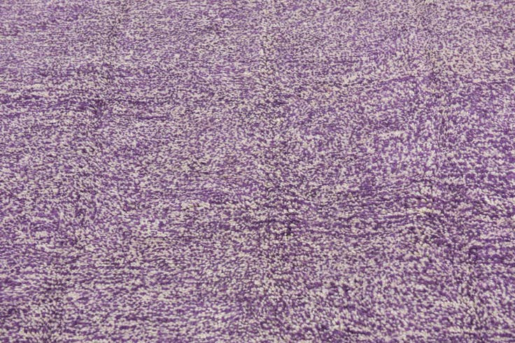 Detail image of 6' 5 x 9' 10 Hand Knotted Moroccan Wool Rug