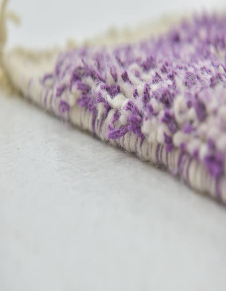 Detail image of 6' 5 x 9' 10 Hand Knotted Moroccan Wool Rug