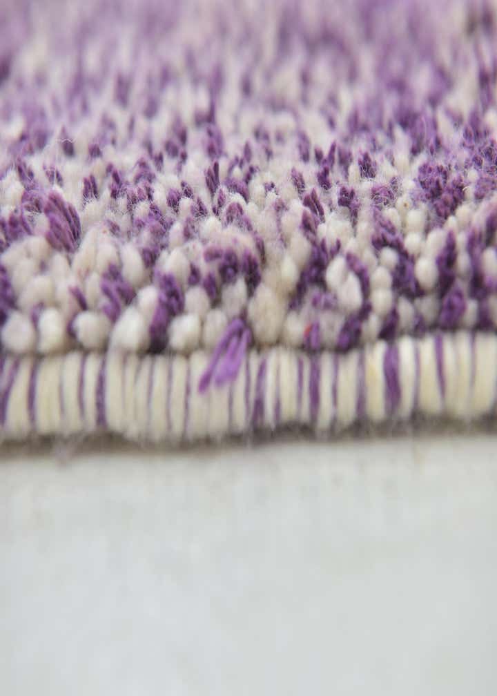 6' 5 x 9' 10 Hand Knotted Moroccan Wool Rug