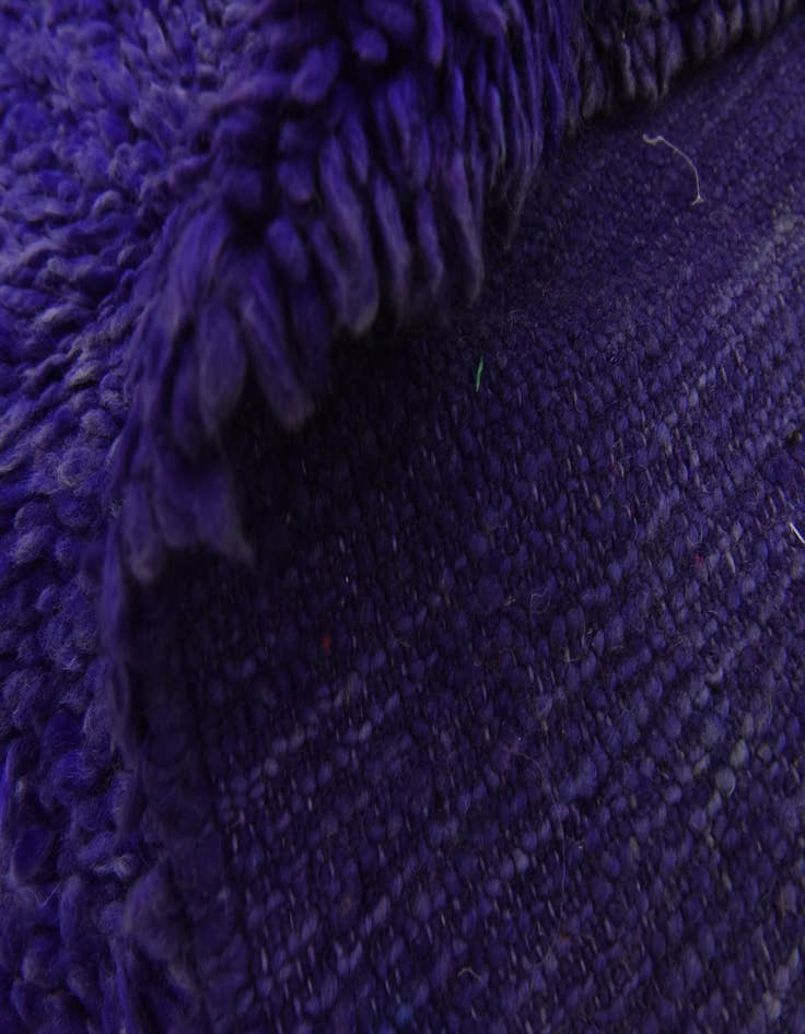 Detail image of 5' x 5' 10 Hand Knotted Moroccan Wool Rug