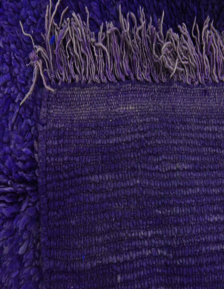 Detail image of 5' x 5' 10 Hand Knotted Moroccan Wool Rug