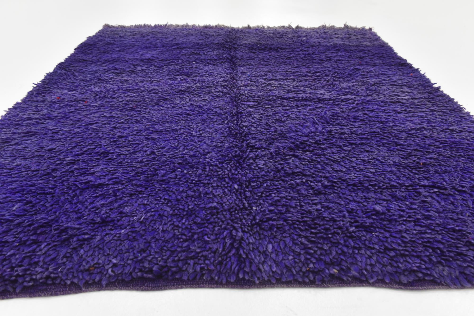 5' x 5' 10 Hand Knotted Moroccan Wool Rug