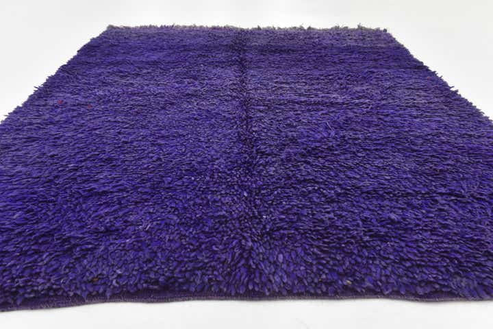 5' x 5' 10 Hand Knotted Moroccan Wool Rug