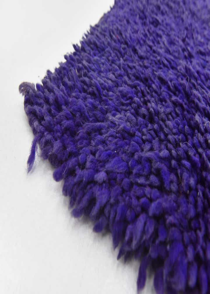 5' x 5' 10 Hand Knotted Moroccan Wool Rug