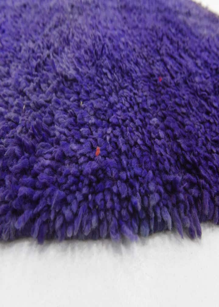 5' x 5' 10 Hand Knotted Moroccan Wool Rug