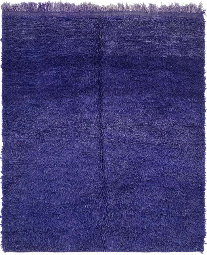 5' x 5' 10 Hand Knotted Moroccan Wool Rug