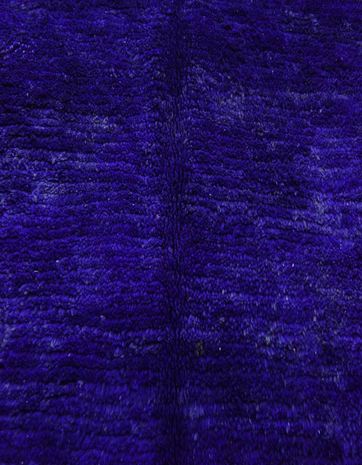 Detail image of 4' 11 x 8' 5 Hand Knotted Moroccan Wool Rug
