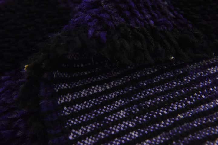 3' 4 x 4' 6 Hand Knotted Moroccan Wool Rug