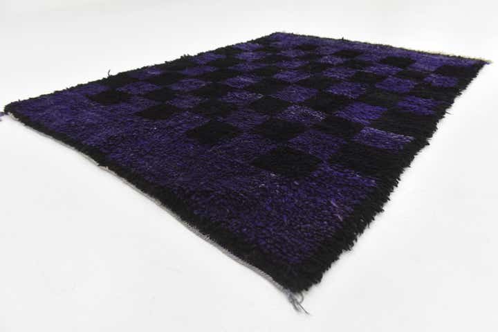 3' 4 x 4' 6 Hand Knotted Moroccan Wool Rug