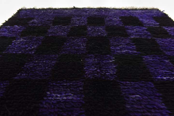 3' 4 x 4' 6 Hand Knotted Moroccan Wool Rug