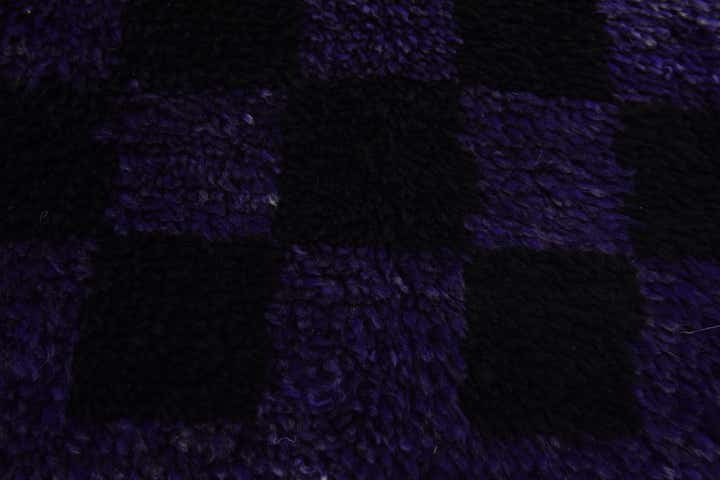 3' 4 x 4' 6 Hand Knotted Moroccan Wool Rug