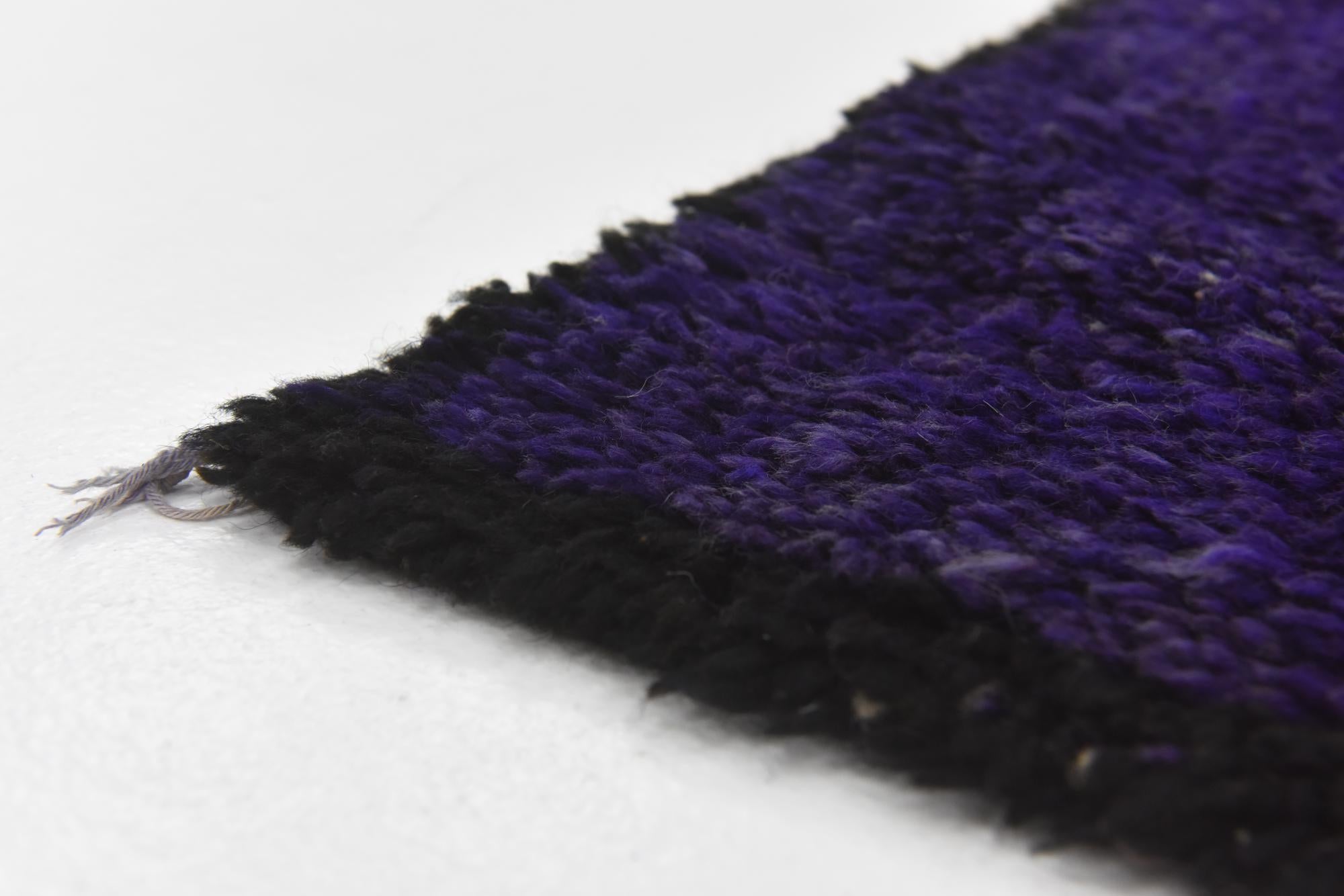 3' 4 x 4' 6 Hand Knotted Moroccan Wool Rug